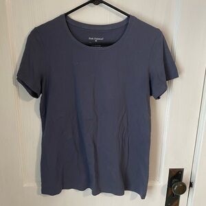 Fair indigo crew neck T-shirt
